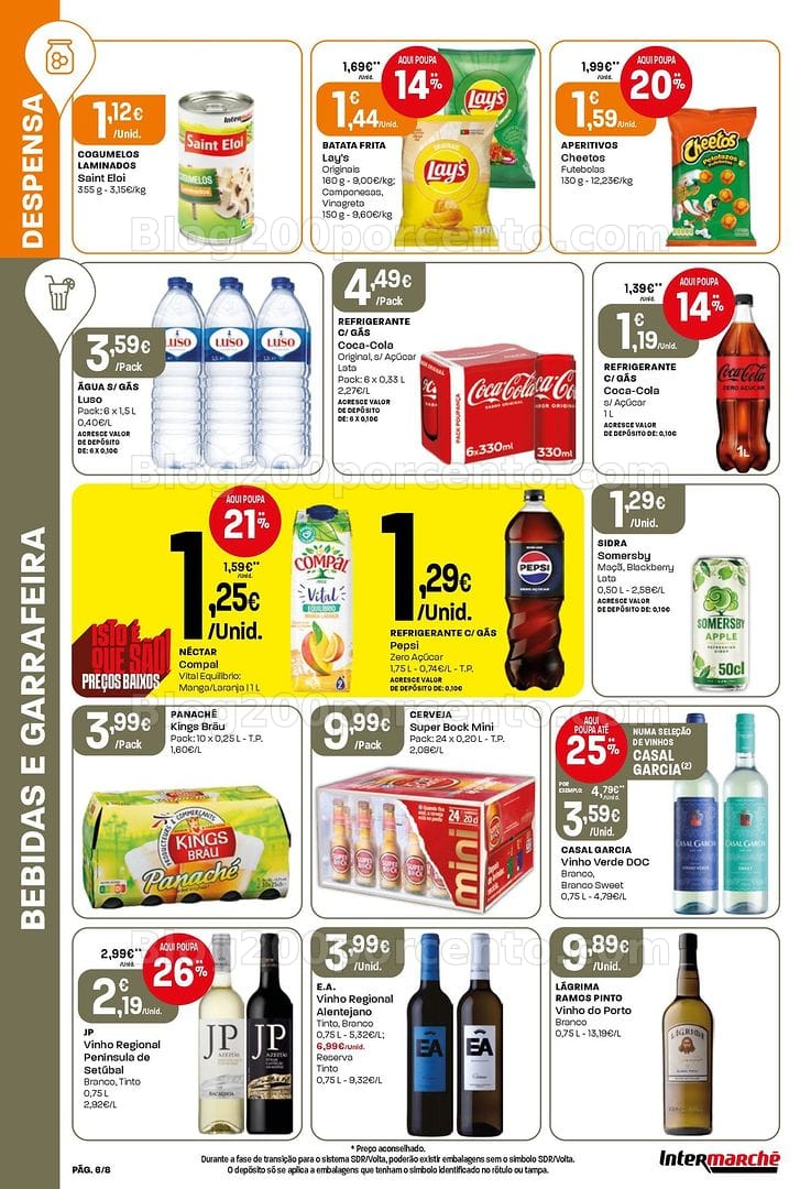 Antevisão Folheto INTERMARCHÉ Mini Promoções de 2 a 8 julho