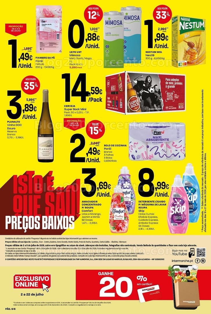 Antevisão Folheto INTERMARCHÉ Mini Promoções de 2 a 8 julho