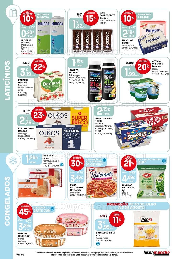 Antevisão Folheto INTERMARCHÉ Mini Promoções de 30 julho a 5 agosto
