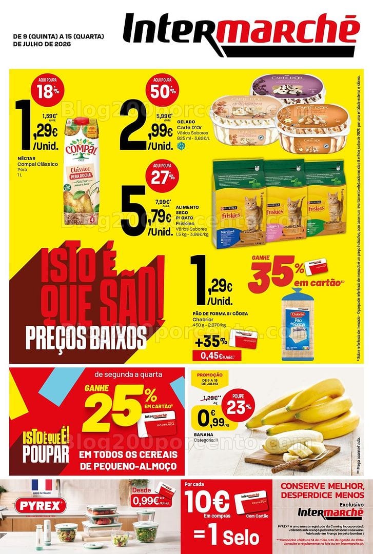 Antevisão Folheto INTERMARCHÉ Mini Promoções de 9 a 15 julho