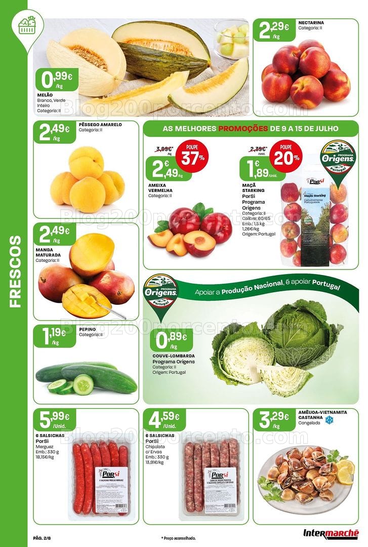 Antevisão Folheto INTERMARCHÉ Mini Promoções de 9 a 15 julho