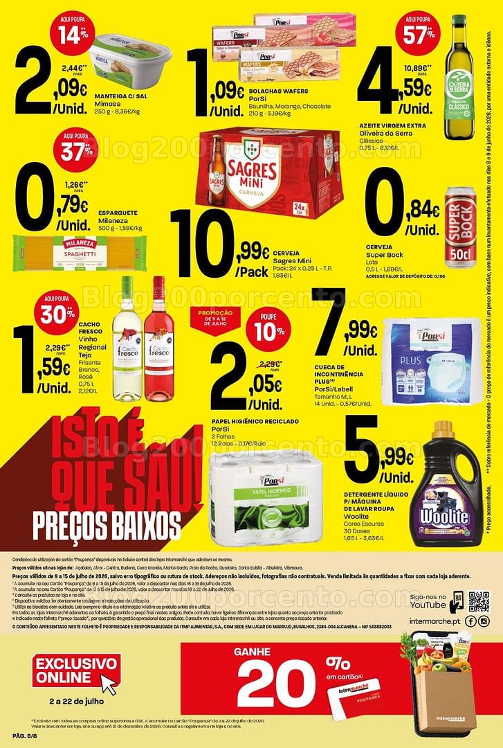 Antevisão Folheto INTERMARCHÉ Mini Promoções de 9 a 15 julho