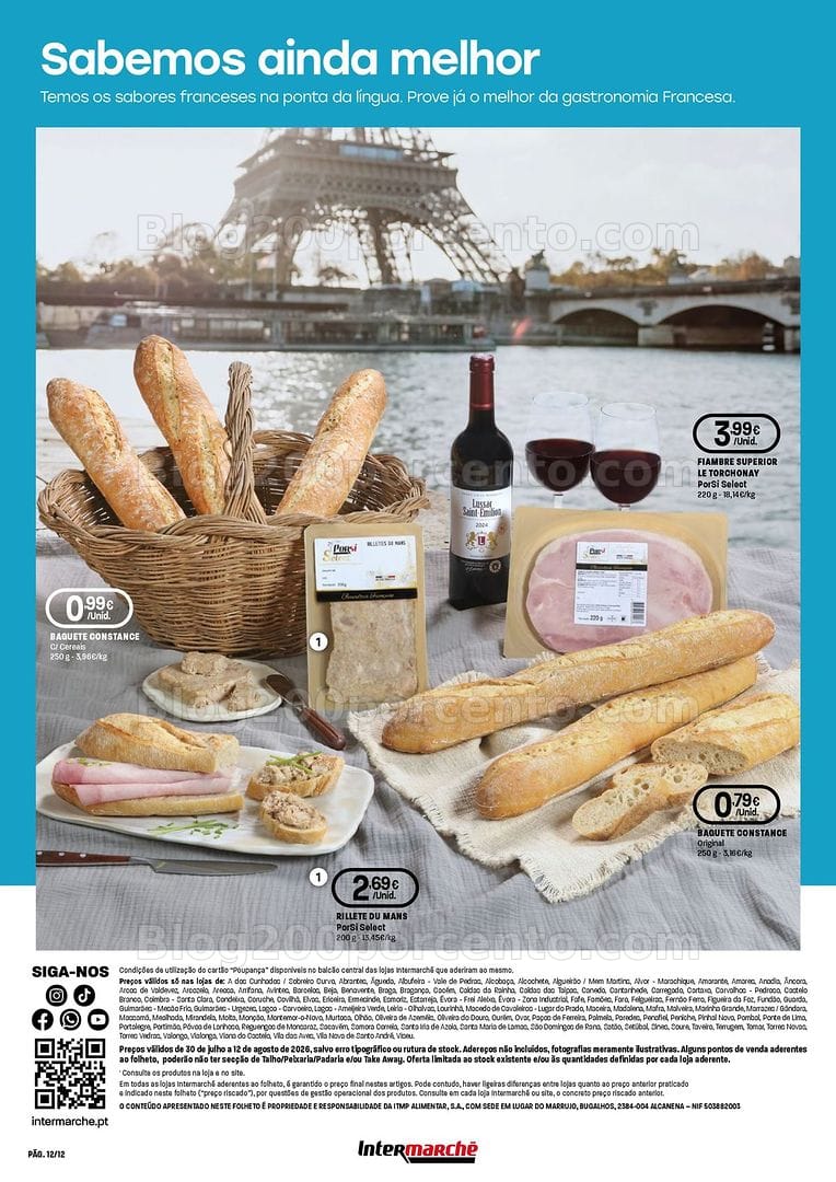 Antevisão Folheto INTERMARCHÉ Sabores do Mundo Promoções de 30 julho a 12 agosto