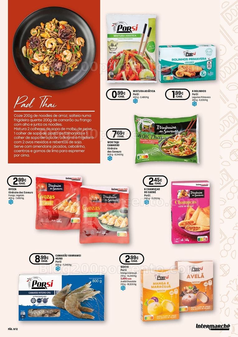Antevisão Folheto INTERMARCHÉ Sabores do Mundo Promoções de 30 julho a 12 agosto