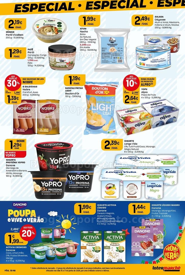Antevisão Folheto INTERMARCHÉ Super Promoções de 16 a 22 julho