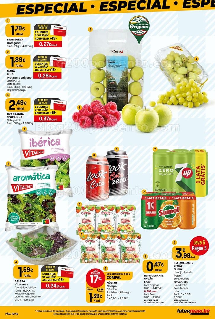 Antevisão Folheto INTERMARCHÉ Super Promoções de 16 a 22 julho
