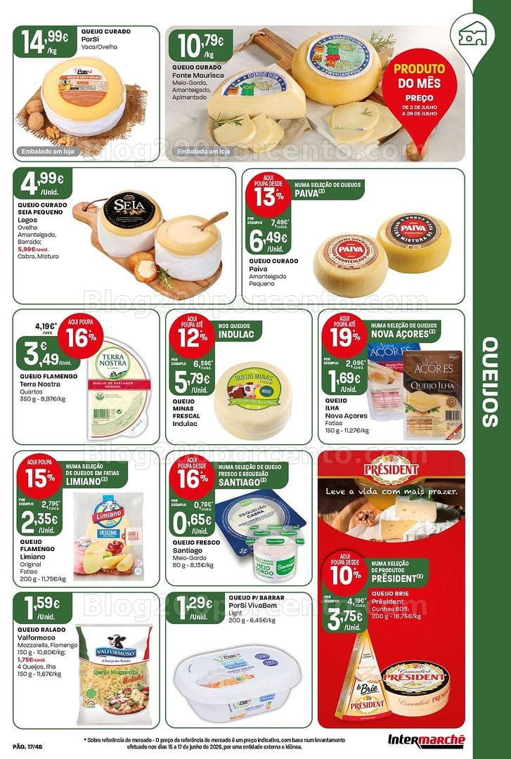 Antevisão Folheto INTERMARCHÉ Super Promoções de 16 a 22 julho
