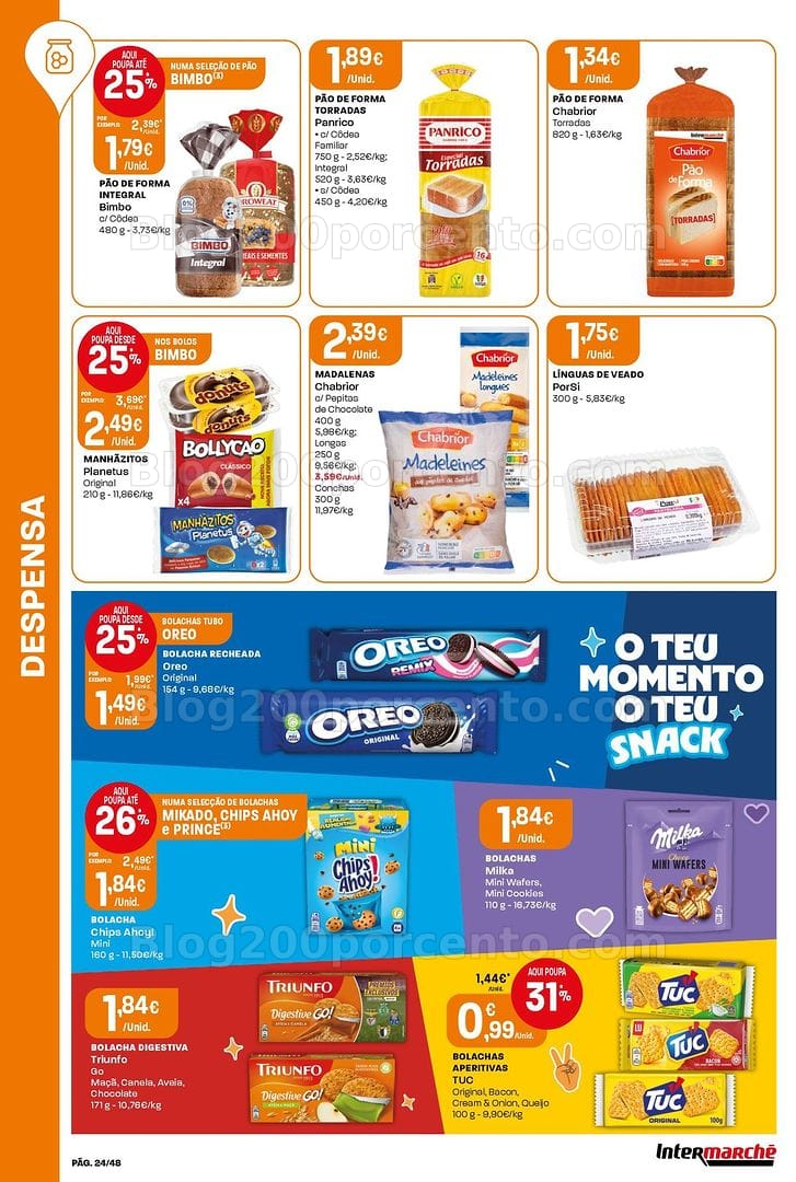 Antevisão Folheto INTERMARCHÉ Super Promoções de 16 a 22 julho