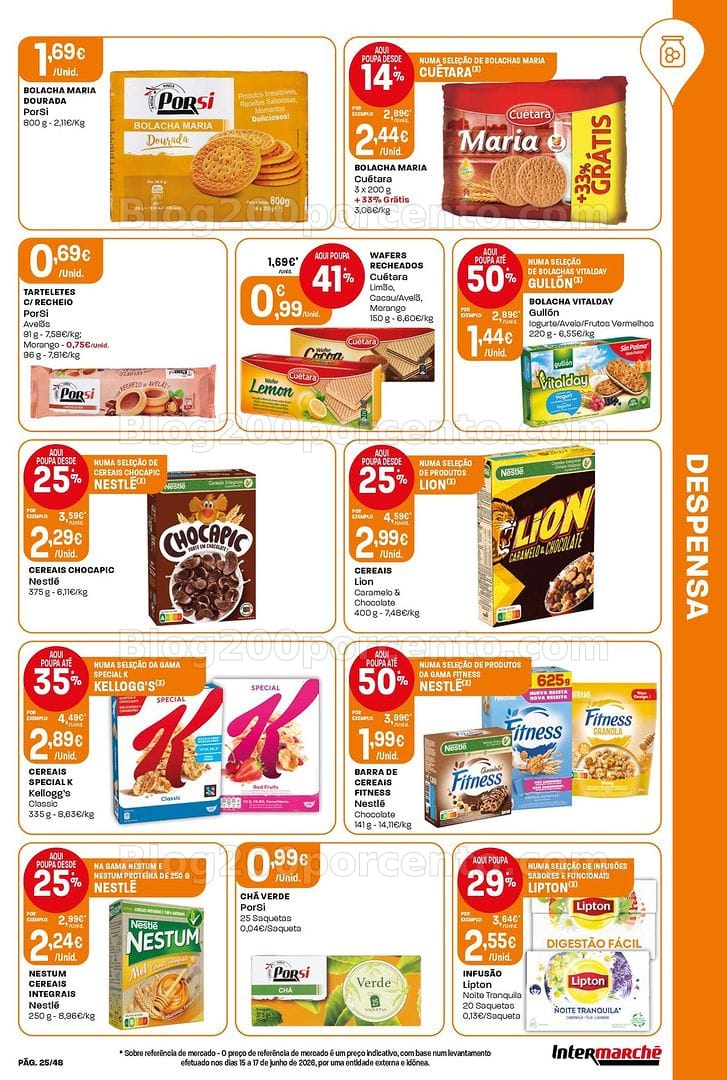 Antevisão Folheto INTERMARCHÉ Super Promoções de 16 a 22 julho