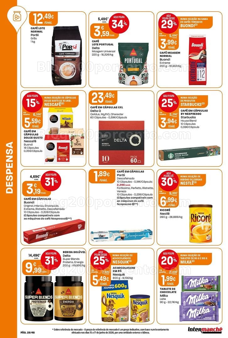 Antevisão Folheto INTERMARCHÉ Super Promoções de 16 a 22 julho