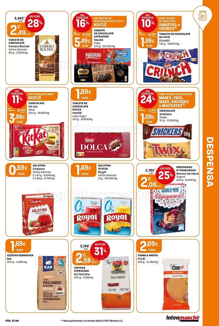 Antevisão Folheto INTERMARCHÉ Super Promoções de 16 a 22 julho
