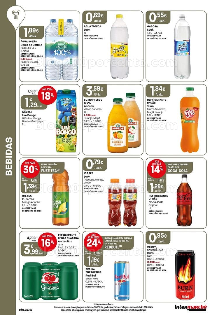 Antevisão Folheto INTERMARCHÉ Super Promoções de 16 a 22 julho
