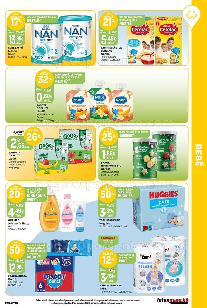 Antevisão Folheto INTERMARCHÉ Super Promoções de 16 a 22 julho