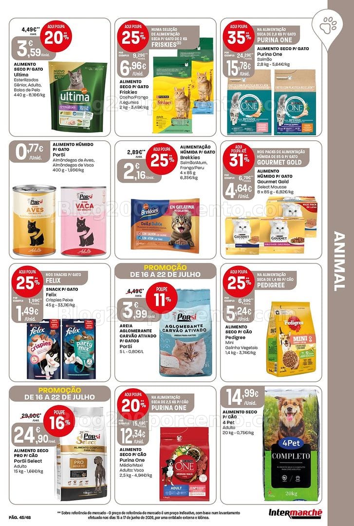 Antevisão Folheto INTERMARCHÉ Super Promoções de 16 a 22 julho
