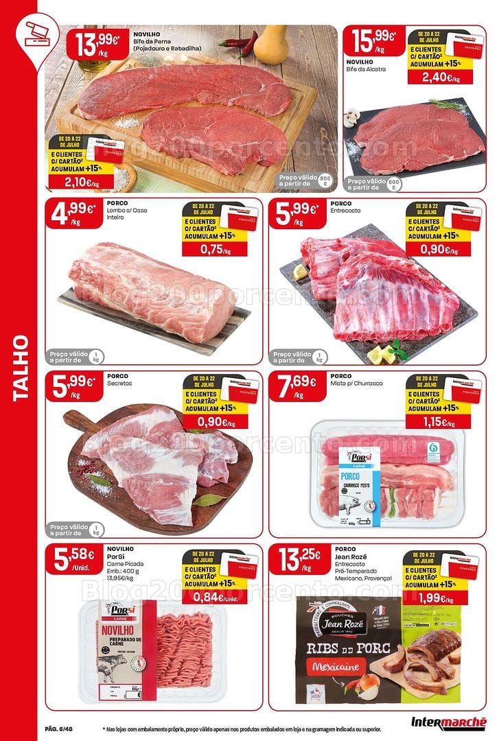 Antevisão Folheto INTERMARCHÉ Super Promoções de 16 a 22 julho