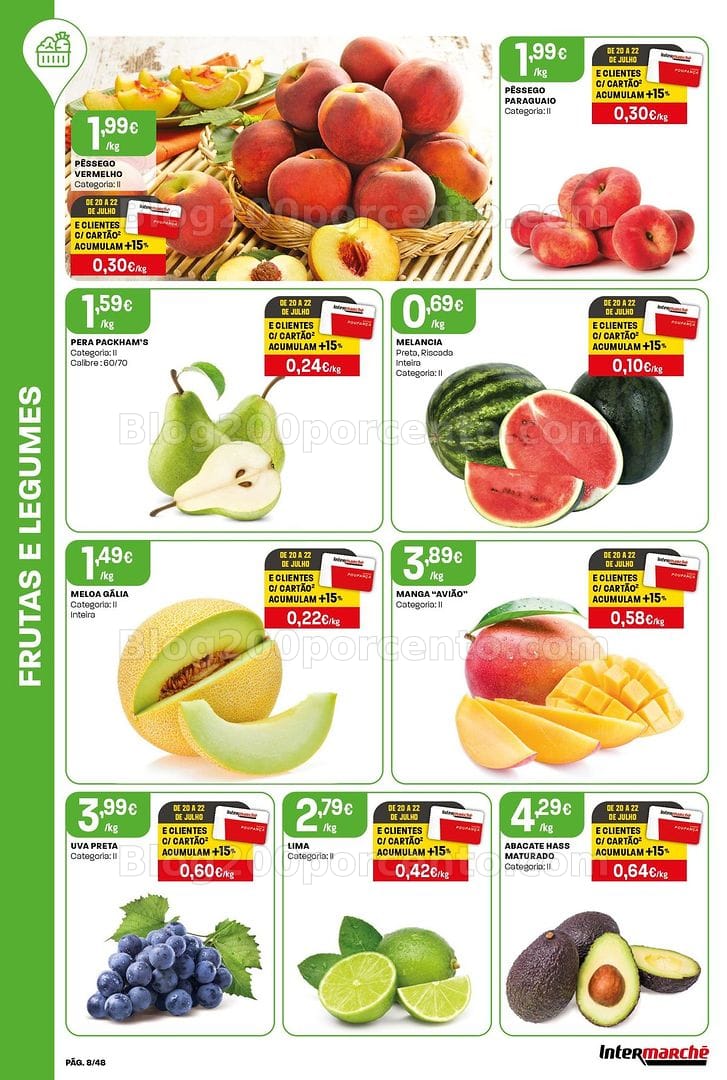 Antevisão Folheto INTERMARCHÉ Super Promoções de 16 a 22 julho