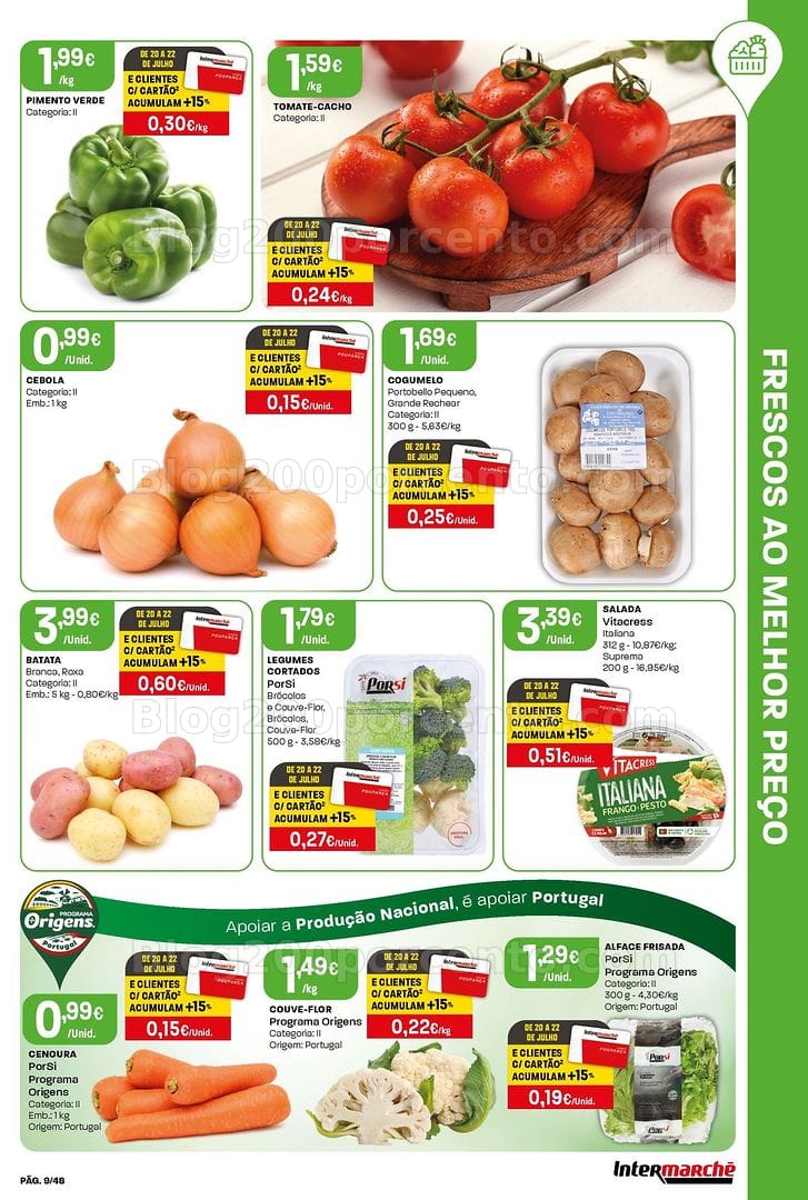 Antevisão Folheto INTERMARCHÉ Super Promoções de 16 a 22 julho