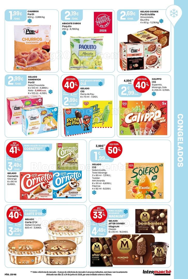Antevisão Folheto INTERMARCHÉ Super Promoções de 23 a 29 julho