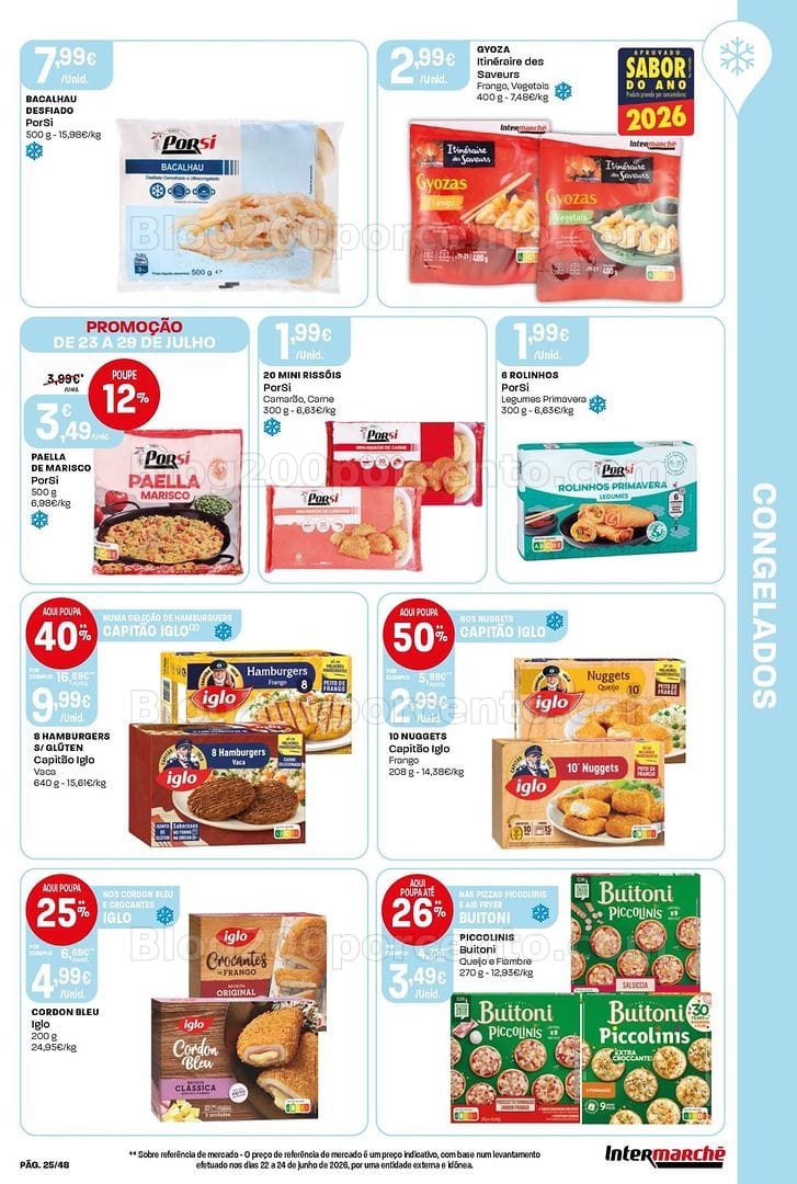 Antevisão Folheto INTERMARCHÉ Super Promoções de 23 a 29 julho