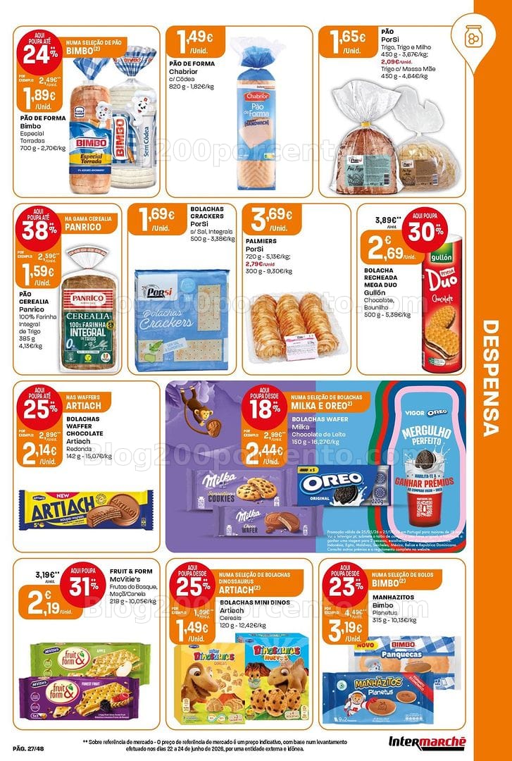 Antevisão Folheto INTERMARCHÉ Super Promoções de 23 a 29 julho