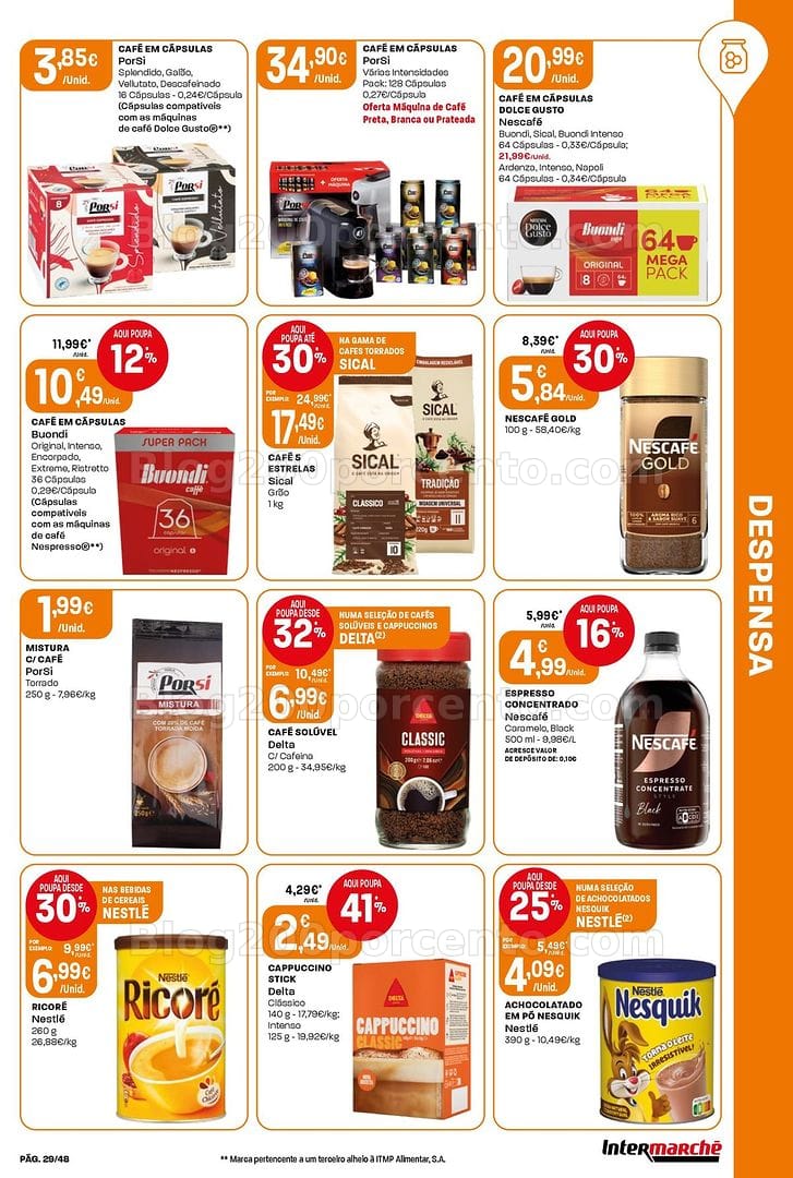 Antevisão Folheto INTERMARCHÉ Super Promoções de 23 a 29 julho