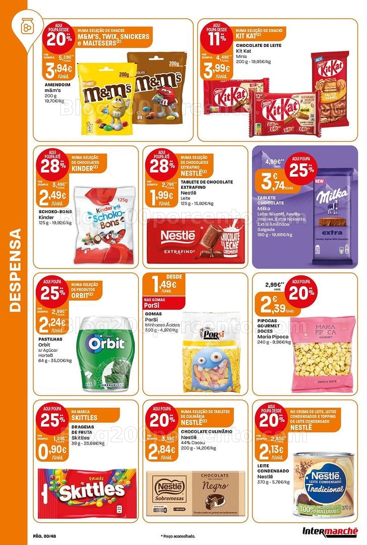 Antevisão Folheto INTERMARCHÉ Super Promoções de 23 a 29 julho