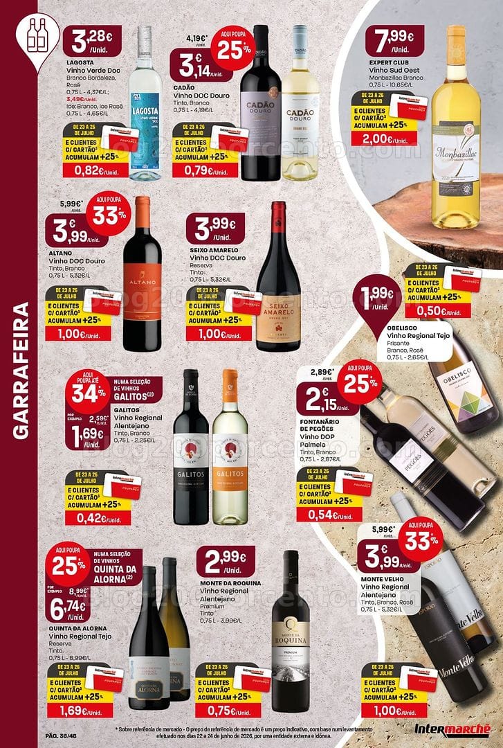 Antevisão Folheto INTERMARCHÉ Super Promoções de 23 a 29 julho