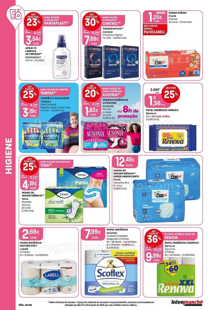 Antevisão Folheto INTERMARCHÉ Super Promoções de 23 a 29 julho