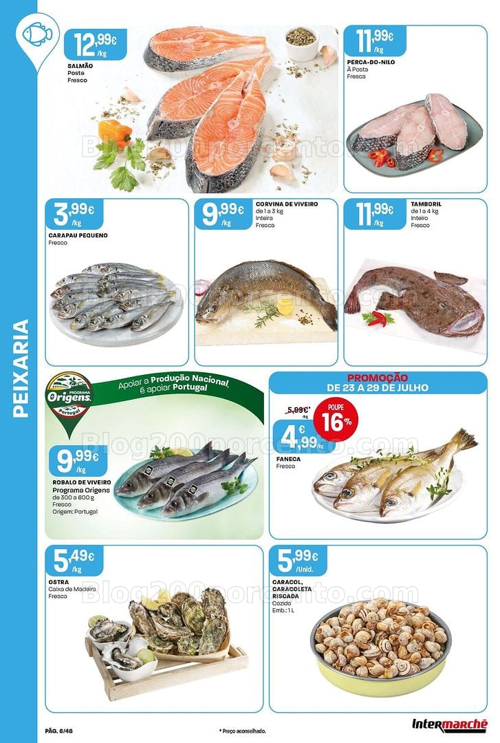Antevisão Folheto INTERMARCHÉ Super Promoções de 23 a 29 julho