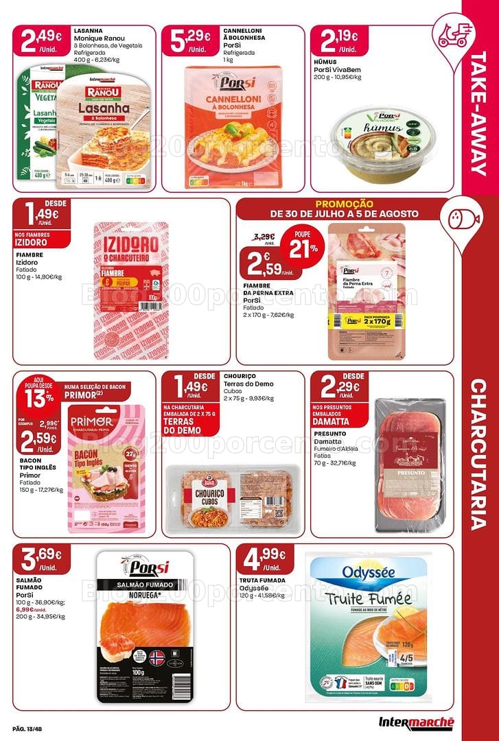Antevisão Folheto INTERMARCHÉ Super Promoções de 30 julho a 5 agosto
