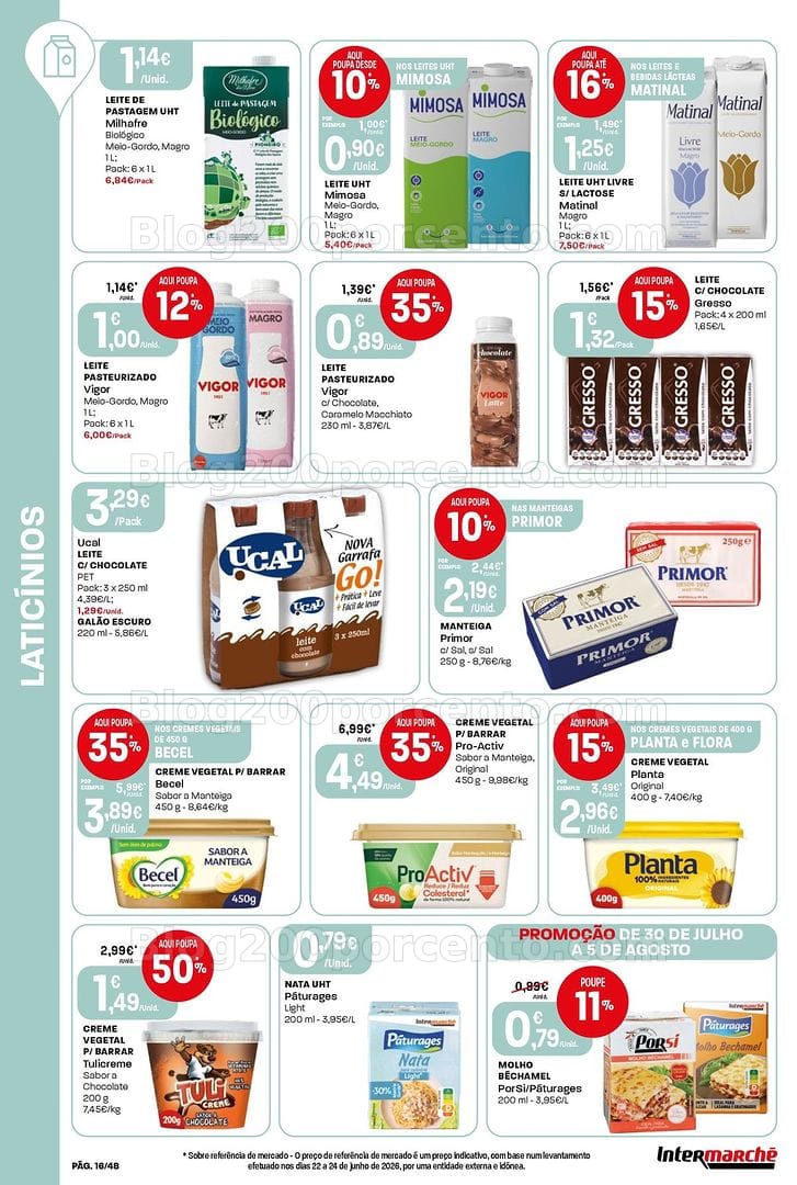 Antevisão Folheto INTERMARCHÉ Super Promoções de 30 julho a 5 agosto