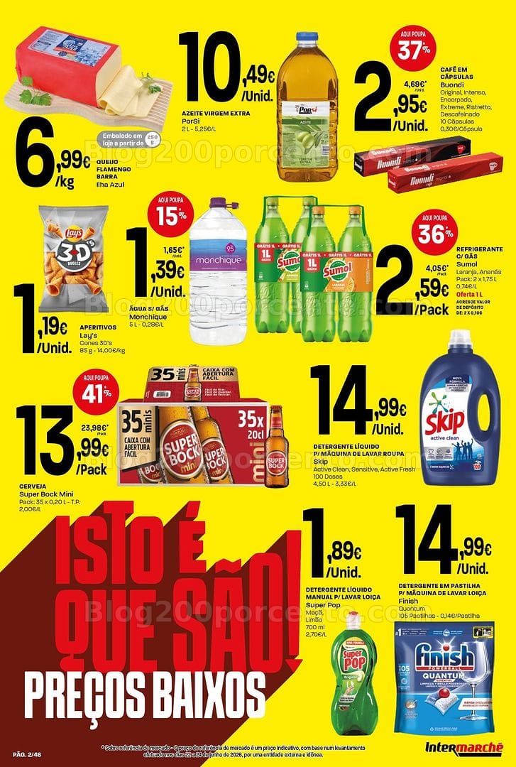 Antevisão Folheto INTERMARCHÉ Super Promoções de 30 julho a 5 agosto