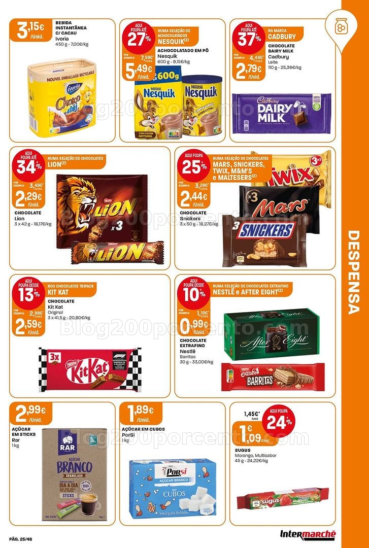 Antevisão Folheto INTERMARCHÉ Super Promoções de 30 julho a 5 agosto