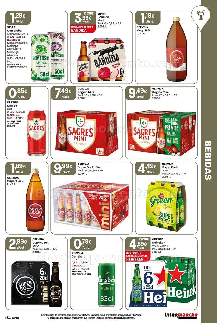 Antevisão Folheto INTERMARCHÉ Super Promoções de 30 julho a 5 agosto