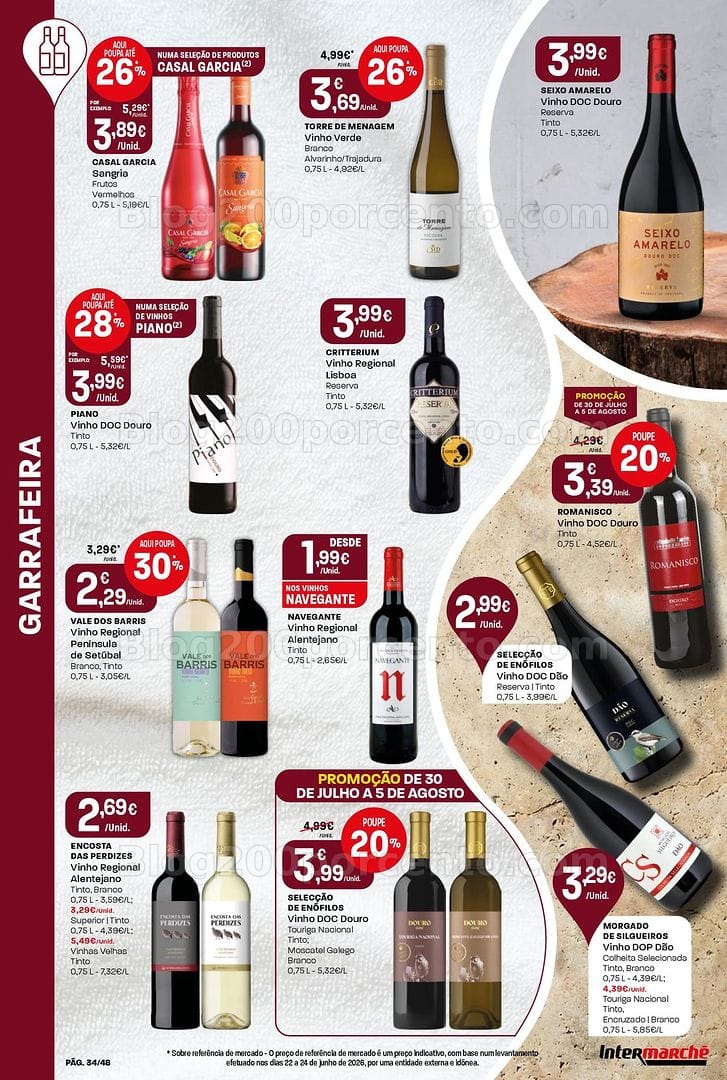 Antevisão Folheto INTERMARCHÉ Super Promoções de 30 julho a 5 agosto