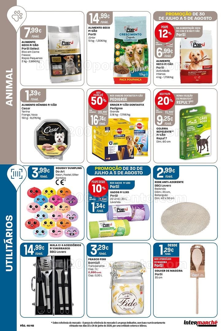 Antevisão Folheto INTERMARCHÉ Super Promoções de 30 julho a 5 agosto