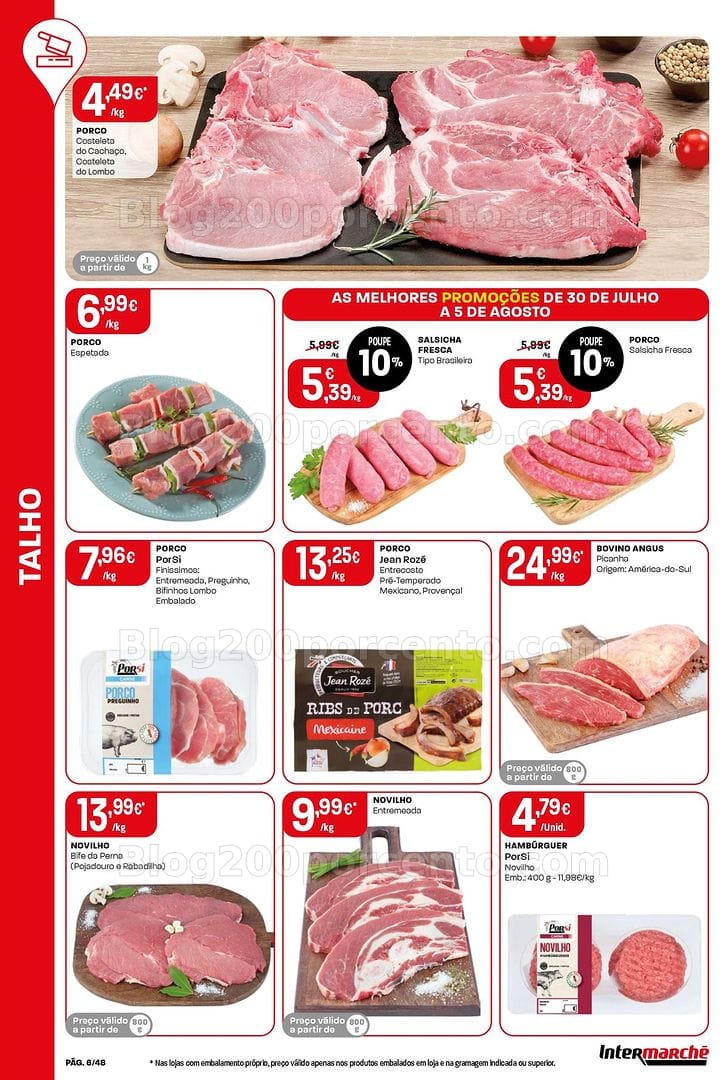 Antevisão Folheto INTERMARCHÉ Super Promoções de 30 julho a 5 agosto