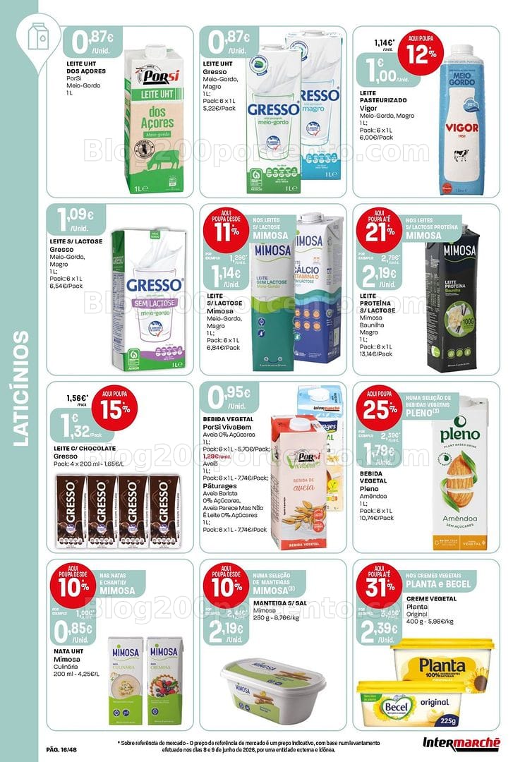 Antevisão Folheto INTERMARCHÉ Super Promoções de 9 a 15 julho