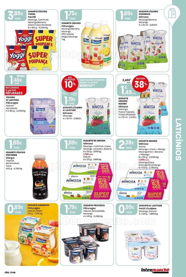 Antevisão Folheto INTERMARCHÉ Super Promoções de 9 a 15 julho