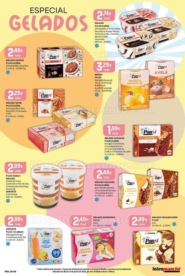 Antevisão Folheto INTERMARCHÉ Super Promoções de 9 a 15 julho