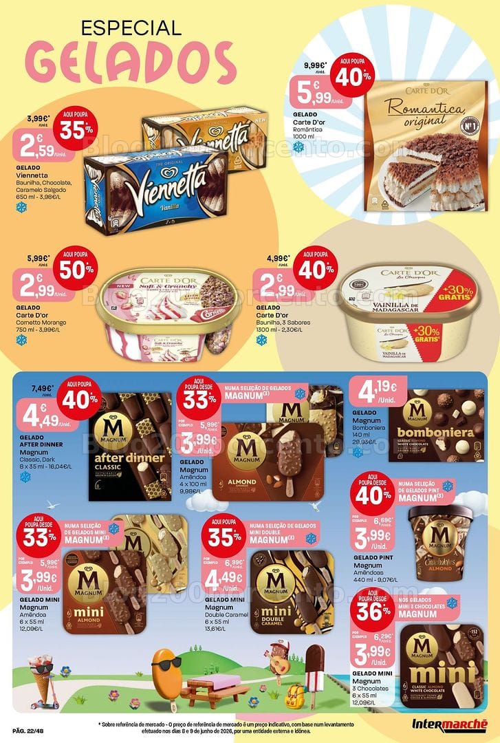 Antevisão Folheto INTERMARCHÉ Super Promoções de 9 a 15 julho