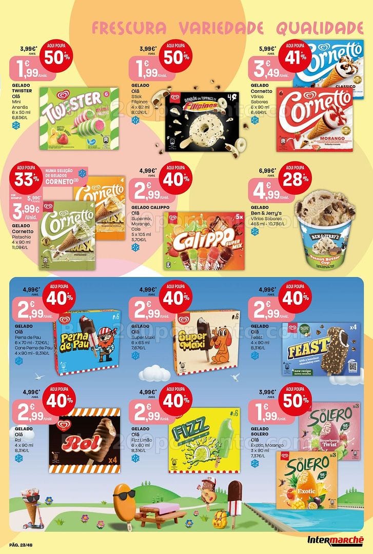 Antevisão Folheto INTERMARCHÉ Super Promoções de 9 a 15 julho