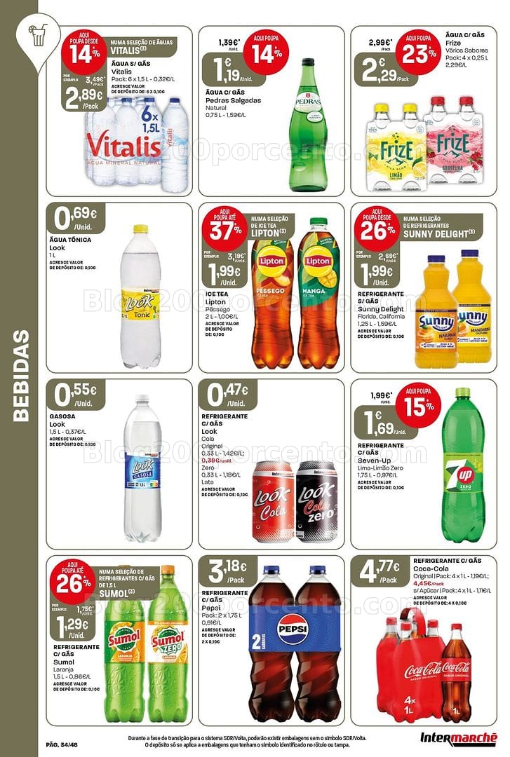 Antevisão Folheto INTERMARCHÉ Super Promoções de 9 a 15 julho