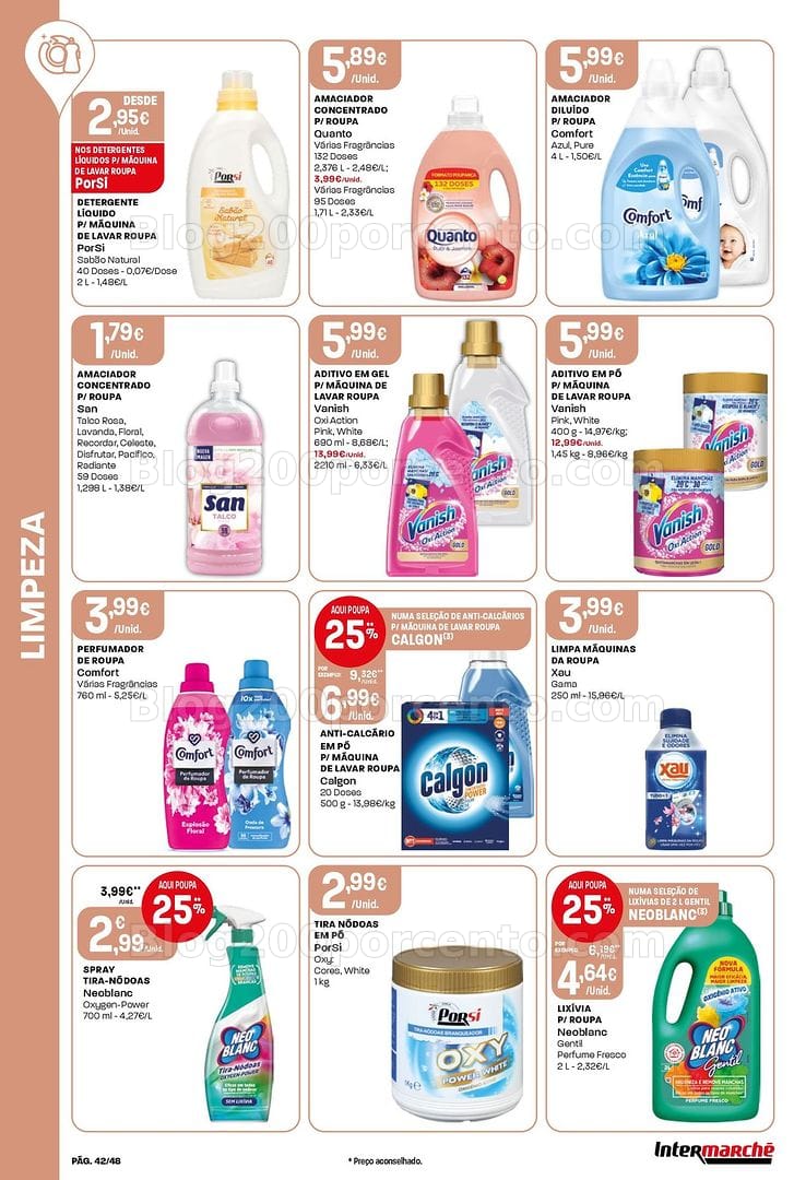 Antevisão Folheto INTERMARCHÉ Super Promoções de 9 a 15 julho