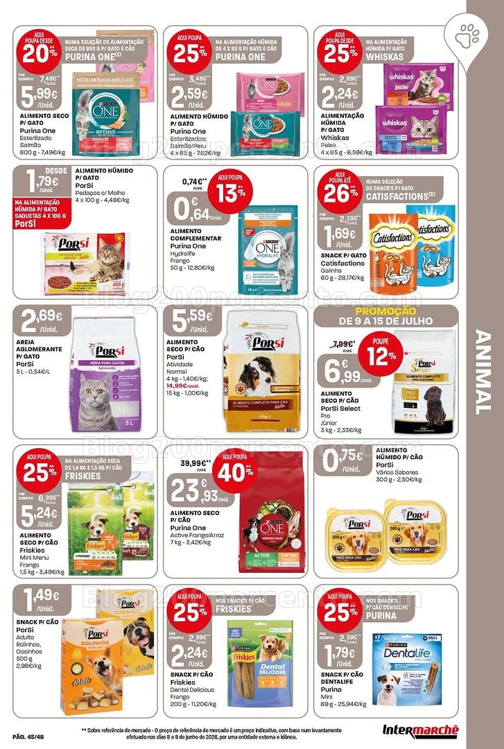 Antevisão Folheto INTERMARCHÉ Super Promoções de 9 a 15 julho