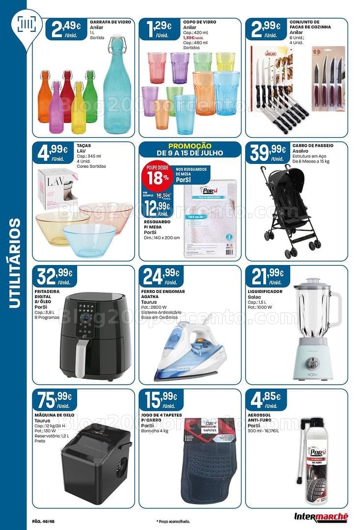 Antevisão Folheto INTERMARCHÉ Super Promoções de 9 a 15 julho