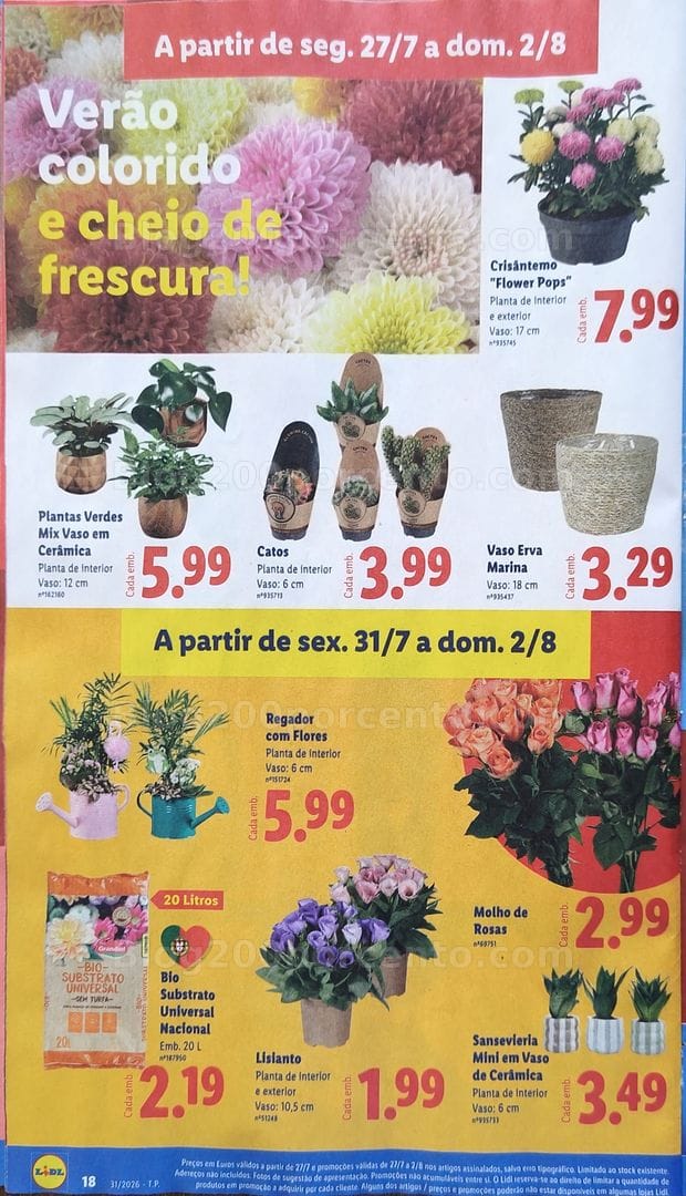 Antevisão Folheto LIDL Promoções de 27 julho a 2 agosto