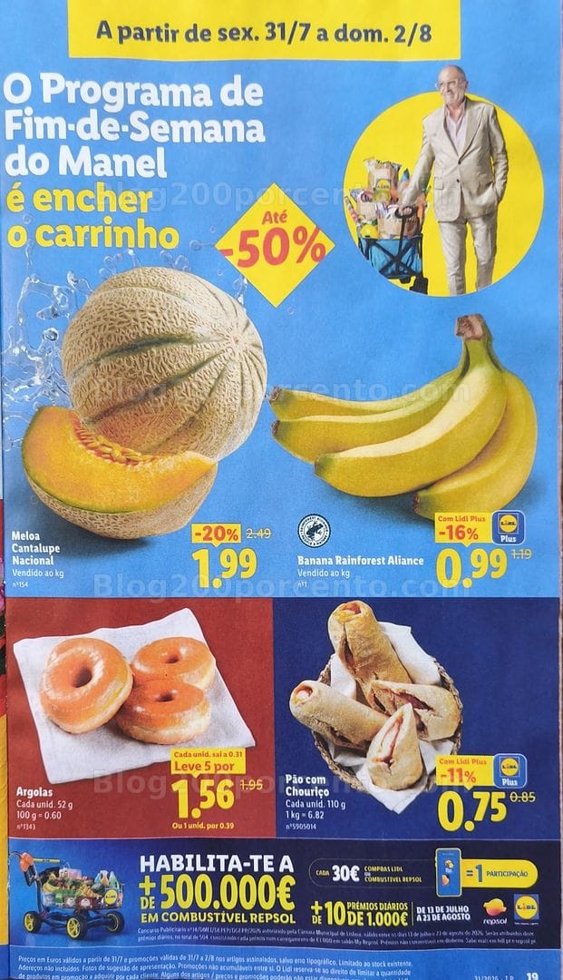 Antevisão Folheto LIDL Promoções de 27 julho a 2 agosto