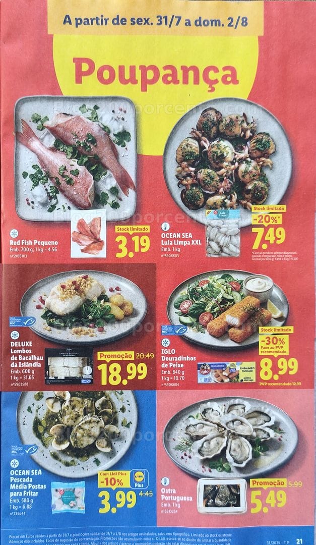 Antevisão Folheto LIDL Promoções de 27 julho a 2 agosto