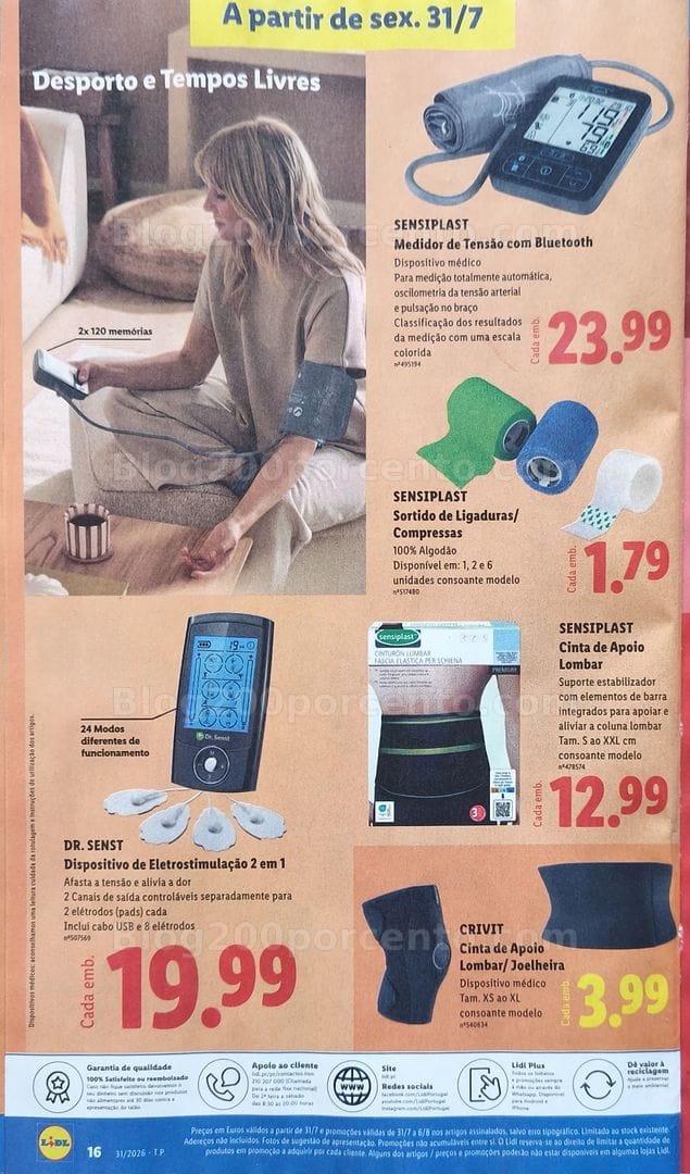 Antevisão Folheto Loja LIDL Bazar Promoções de 27 julho a 6 agosto